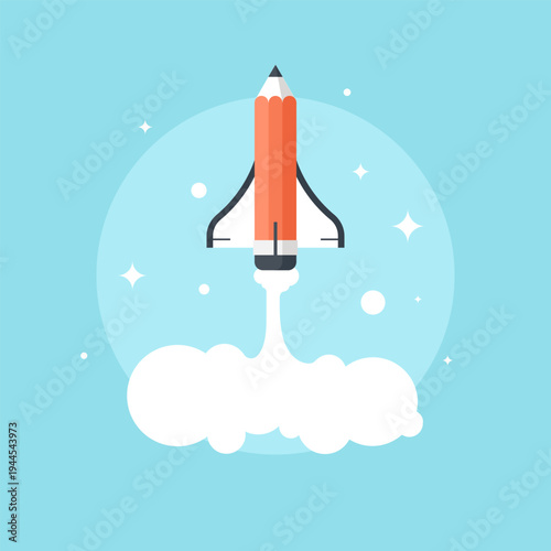 Adventure flat web icon concept