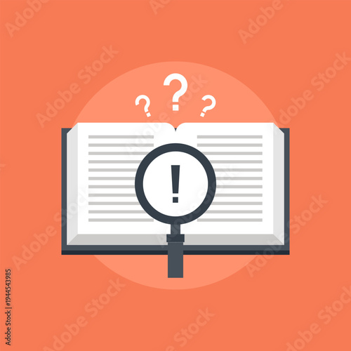 Know-How flat web icon concept