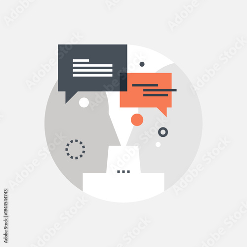 relationships icon concept