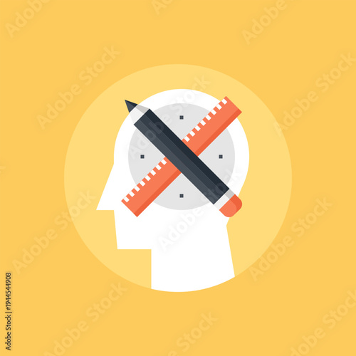 creativity icon concept