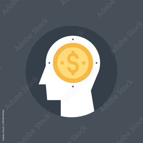 business management icon concept