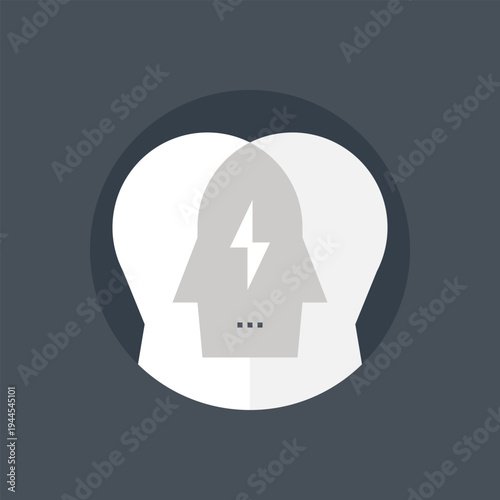 conflict icon concept