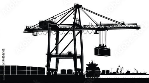 Minimalist Desert Sand Dune Landscape Silhouette Icon, High-Contrast Black Vector Symbol Isolated on White for Business, Travel, and Professional Graphic Design