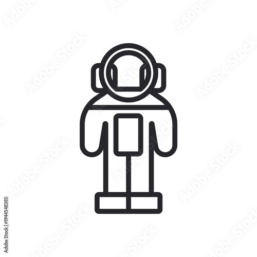 cosmonout icons outline and Flat Style,transparent background
