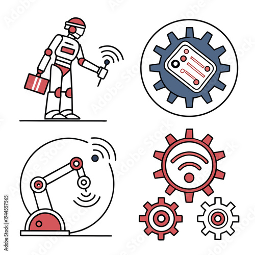 Industrial and robotic technology robotics gears