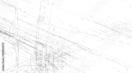 White background with scattered grey scratches and speckles. distressed texture