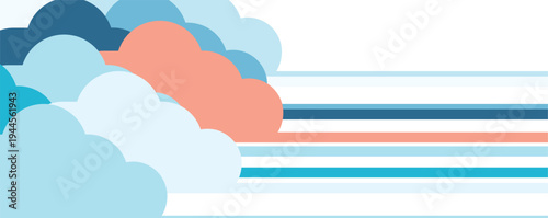 cloud icon technology background and network computing