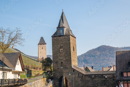 guard tower (Steeger Tor) Bacharach Rhineland Palatinate Germany