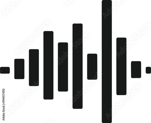 Sound wave graphic representation