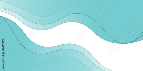 Refreshing shimmering water abstract background frame vector illustration material