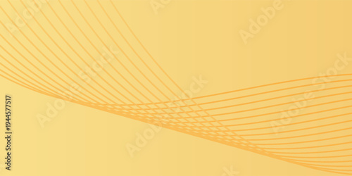 Modern abstract background with lines and waves. Medium banner simple