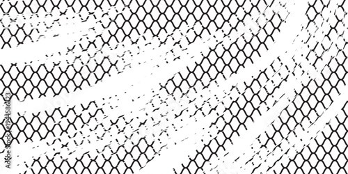 Mesh texture for fishing nets. Grunge pattern for sportswear or soccer goal, volleyball net, basketball hoop, hockey, athletics. Mesh background
