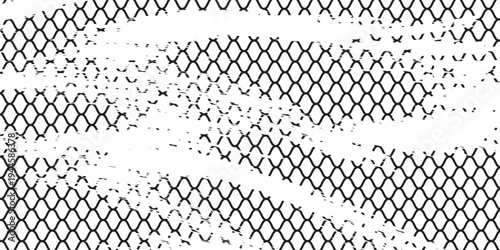 Mesh texture for fishing nets. Grunge pattern for sportswear or soccer goal, volleyball net, basketball hoop, hockey, athletics. Mesh background