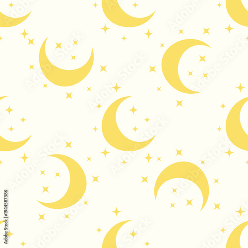 Silhouettes Magic symbols seamless pattern, with magical elements such as snake, eye, tarot cards, hand, skull, potion, moon, butterfly, mushrooms, stars. Witchcraft theme symbols and elements.