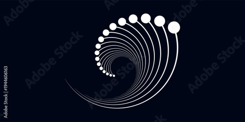 Radial lines abstract geometric element. Spokes, radiating stripes.vector illustration