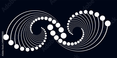 Radial lines abstract geometric element. Spokes, radiating stripes.vector illustration