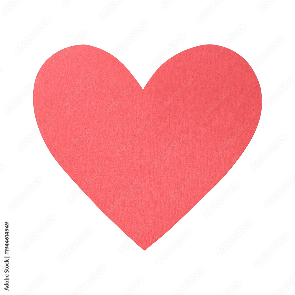 Obraz premium PNG Red heart paper cutout design.