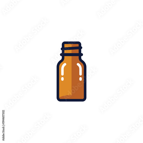 Essential Oil Bottle Pop Vector