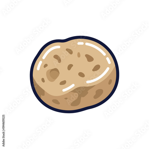 Natural Sea Sponge Pop Vector