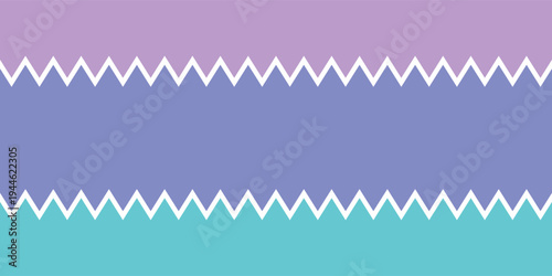 colorful zig zag papercut background design