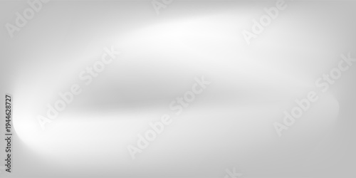 Silver foil background with metal mirror texture. Chrome gradient surface with light gloss simple abstract eps10