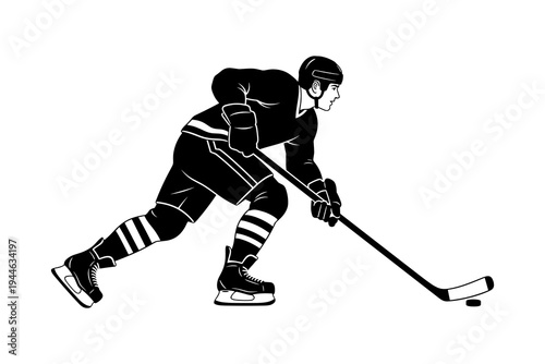 Retro chopper motorcycle design with classic emblem