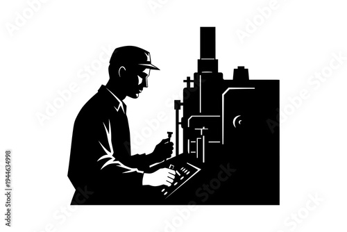 Vintage motorcycle club logo with wings and engine design