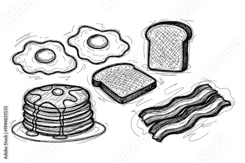 Monochrome emblem of trail hikers with forest and path design