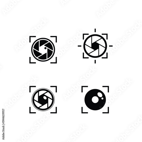 Media and video player icon set