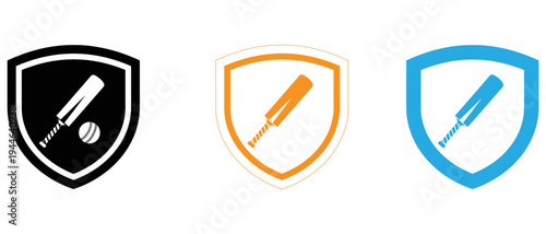 Cricket shield logos