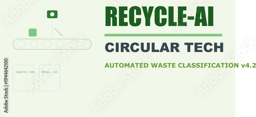 AI Waste Classification: Automated Smart Recycling Technology for Circular Economy