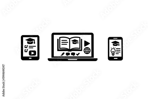 A black and white abstract image featuring a complex grid of vertical and horizontal lines with small dots. The design resembles a technical schematic or a digital blueprint layout.