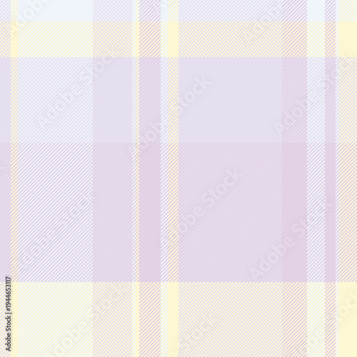 Collage seamless vector tartan, tiny check texture fabric. Path plaid textile pattern background in light and papaya whip colors.