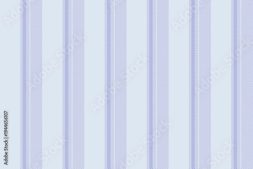 Multicolor background pattern textile, christmas card vertical fabric lines. Give stripe seamless vector texture in light and blue colors.