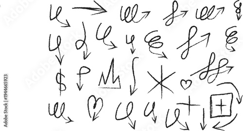 hand drawn sketch alphabet