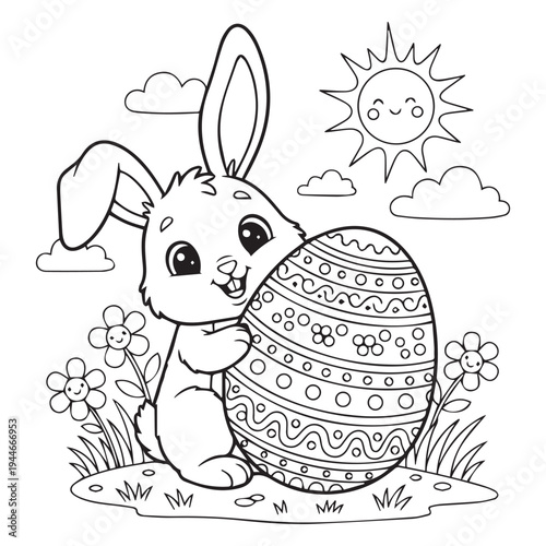 Easter Coloring Pages for Kids