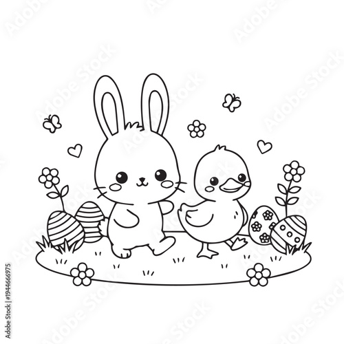 Easter Coloring Pages for Kids