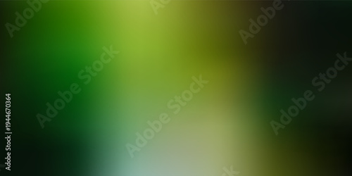 Illuminated green ombre effect with dark shadow transitions, copy space for design projects gradien mash