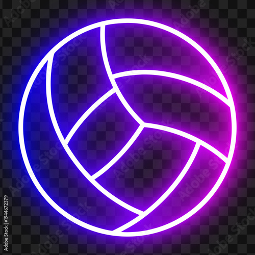 Neon Sports Ball Design