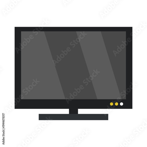 Flat design television