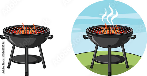 Collection of elegant black silhouettes featuring various tea and coffee sets, teapots, cups, saucers, cutlery, and a dessert cake, ideal for menu design or cafe branding.