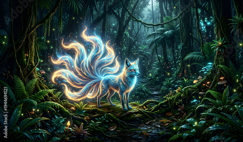 Kitsune, Japanese Mythical Creature, Wolf,