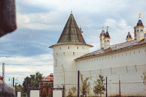 Ancient Orthodox white stone Cathedral