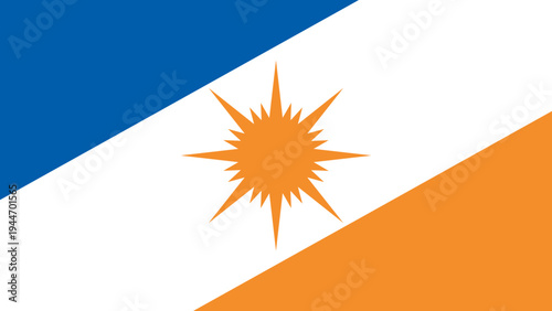Tocantins State Flag Vector Illustration Graphic