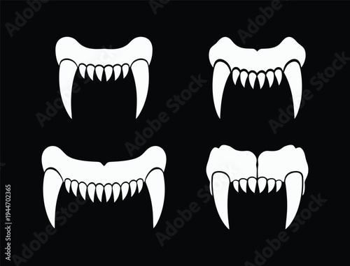 A collection of animal teeth 