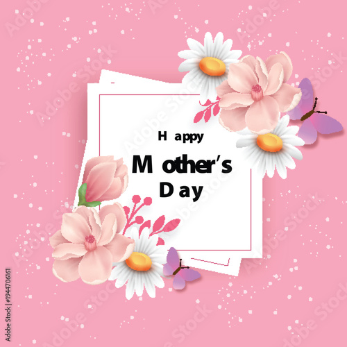 Happy Mother's Day Illustration 