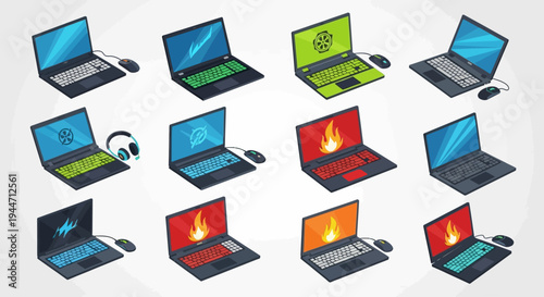 Various USB Hub Devices and Connectors