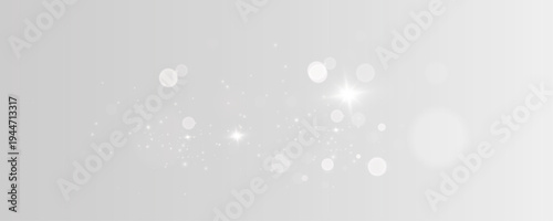 Dust particles with shimmering glow, magical sparkle trail PNG, abstract vector PNG for magic illustrations.