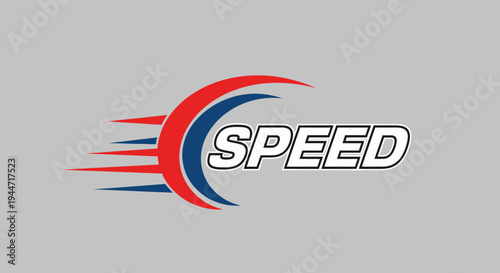 Speed Logo Design with Motion Effect.