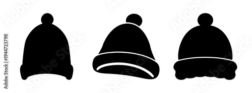 Black and white vector drawing of three stylized figures in robes for graphic design projects